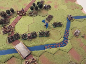 DSCF7528.JPG (3.77 MiB) Viewed 30528 times The orc heavy assault troops form up, as giants smash into a unit of elf archers