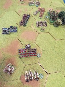 DSCF7543.JPG (3.15 MiB) Viewed 30527 times The battle involving the chariots rages to and fro.