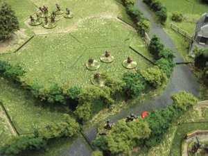 British advance