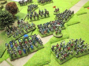 Saxons fail to take the woodland!