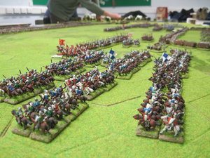 The Christians advance