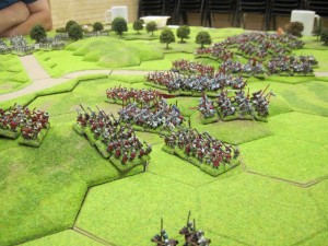 The Yorkist  army advances!