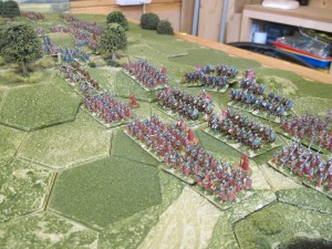 Roman army deployed