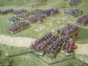 The Romans advance to victory!