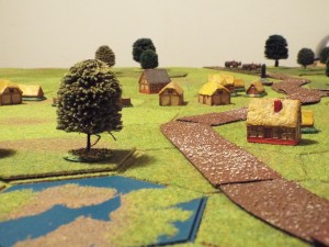 The view through Caerfen from the edge of the eastern fens.