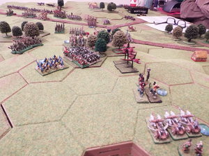 DSCF5787.JPG (1.94 MiB) Viewed 21893 times Scattered combats on the southern ridge, the danger to the orc flank was nullified